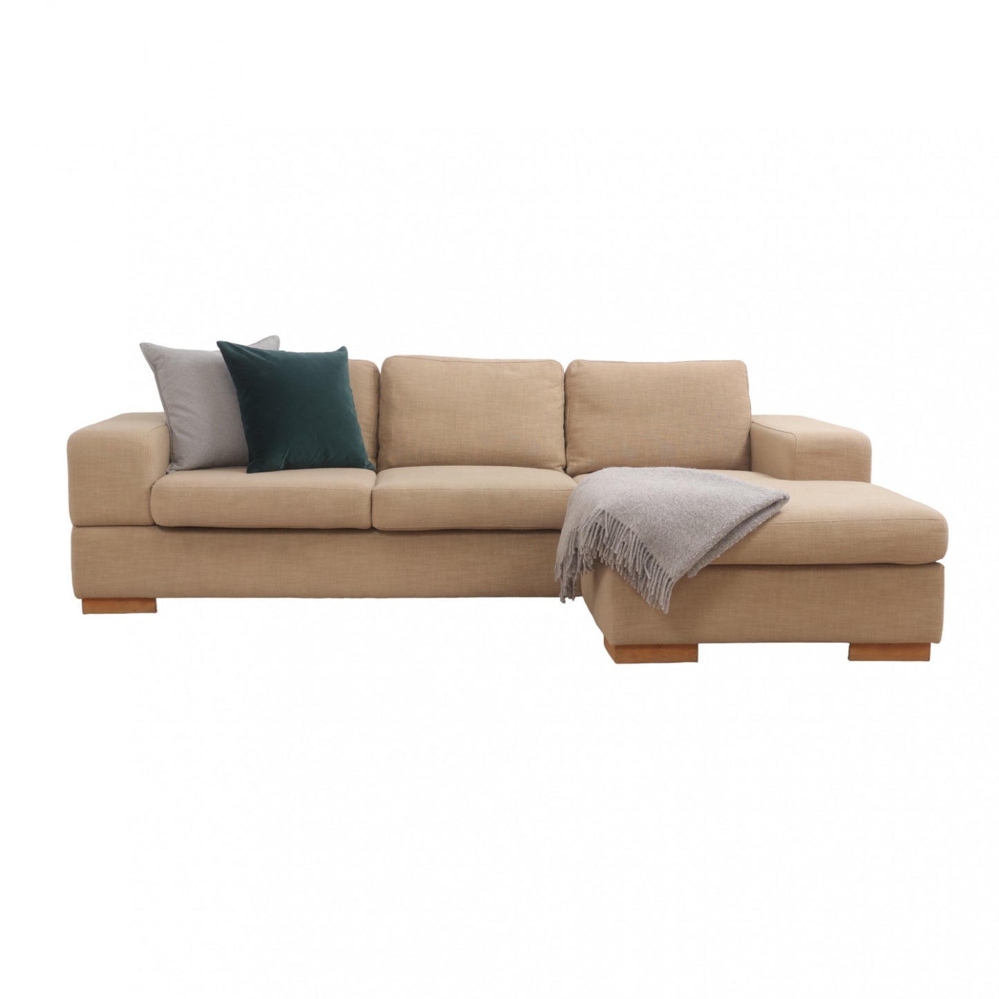 Nyrenset | Beige Hjort Knudsen sjeselongsofa