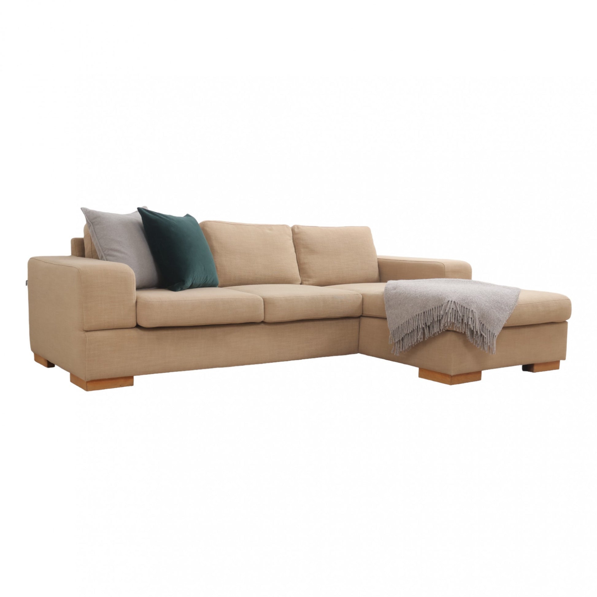 Nyrenset | Beige Hjort Knudsen sjeselongsofa