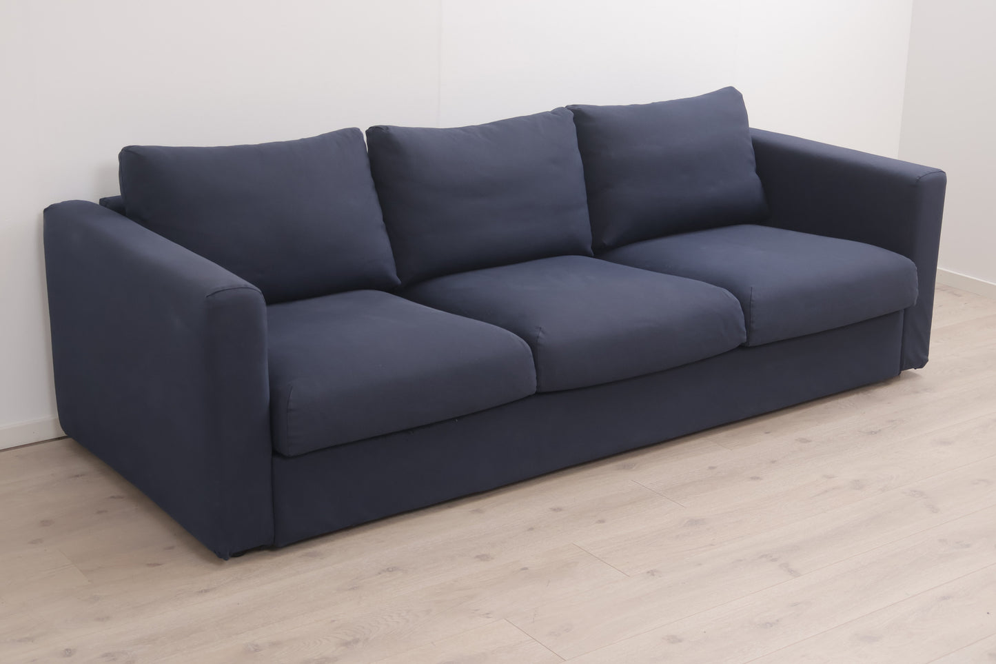 Nyrenset | Mørk blå IKEA Vimle 3-seter sofa