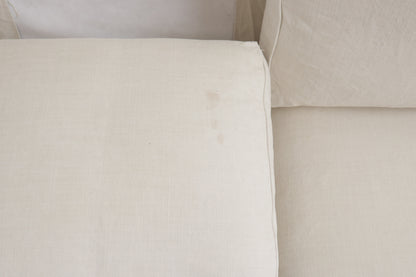 Nyrenset | Hvit IKEA Ektorp 3-seter sofa