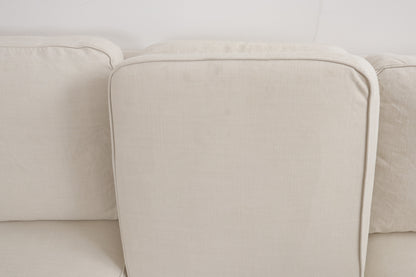 Nyrenset | Hvit IKEA Ektorp 3-seter sofa