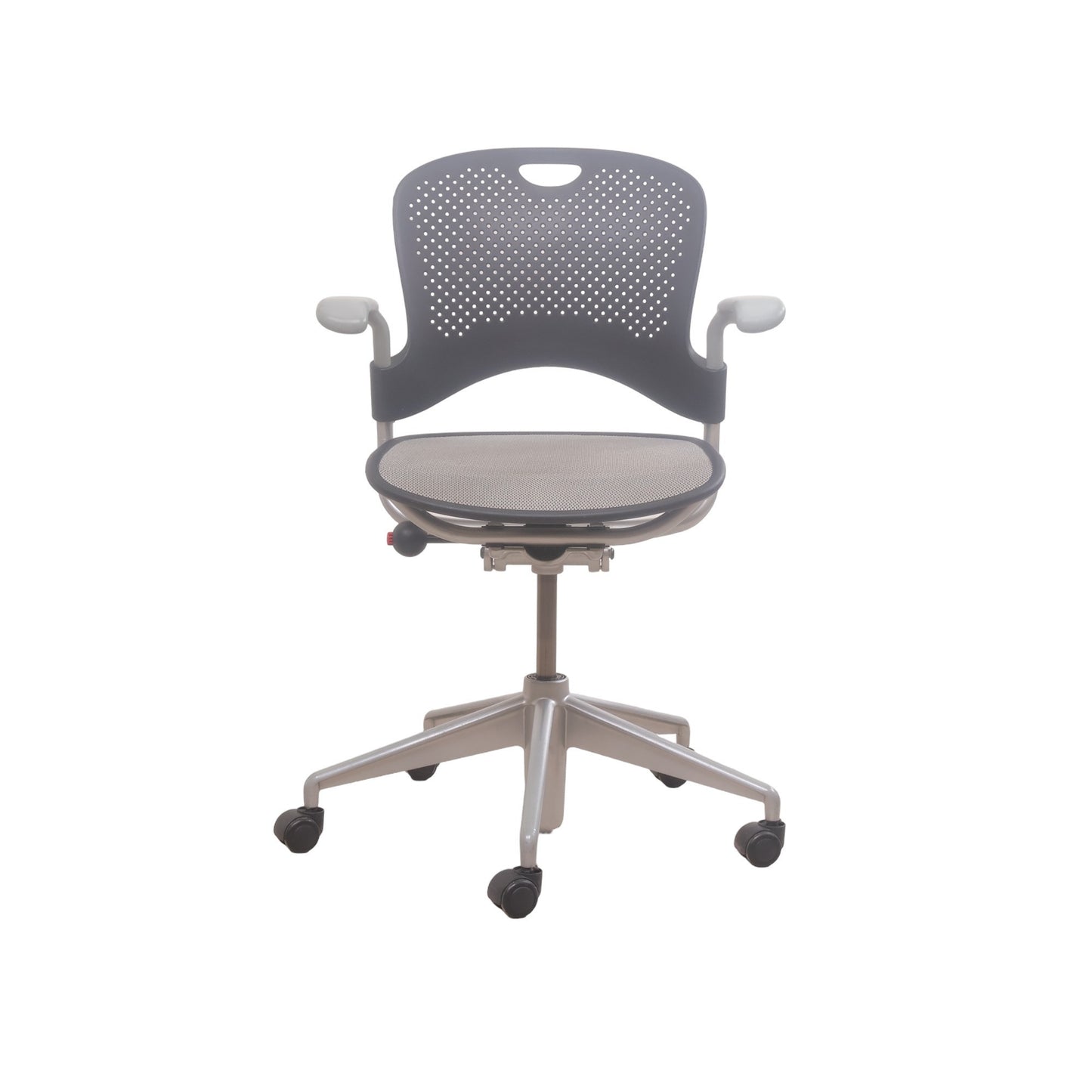 Nyrenset | Herman Miller kontorstol i grå/svart farge