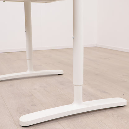 IKEA Bekant helhvit skrivebord/arbeidsbord, 120×80 cm