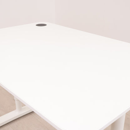 IKEA Bekant helhvit skrivebord/arbeidsbord, 120×80 cm