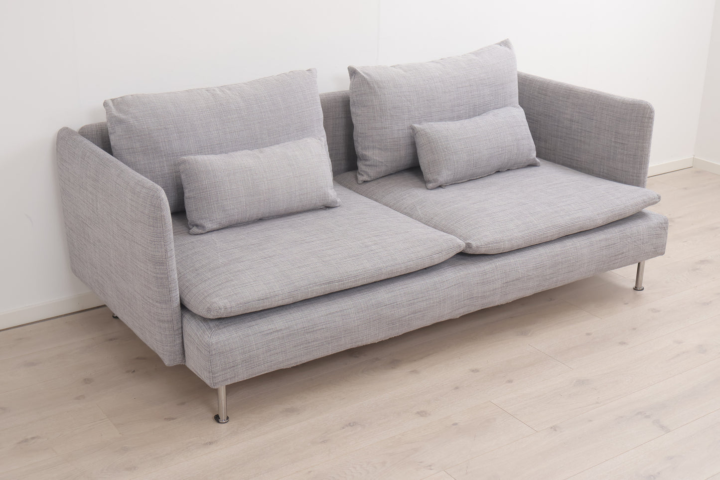 Nyrenset | Grå IKEA Söderhamn 3-seter sofa