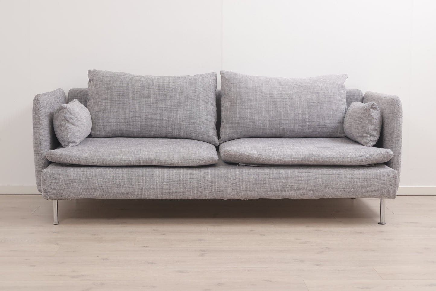 Nyrenset | Grå IKEA Söderhamn 3-seter sofa