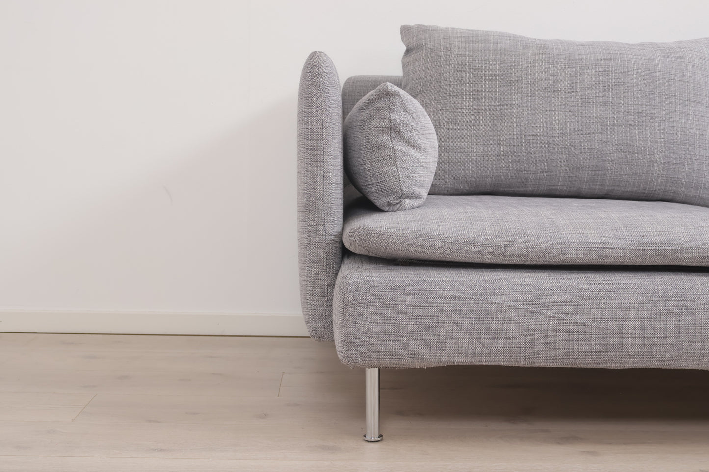 Nyrenset | Grå IKEA Söderhamn 3-seter sofa