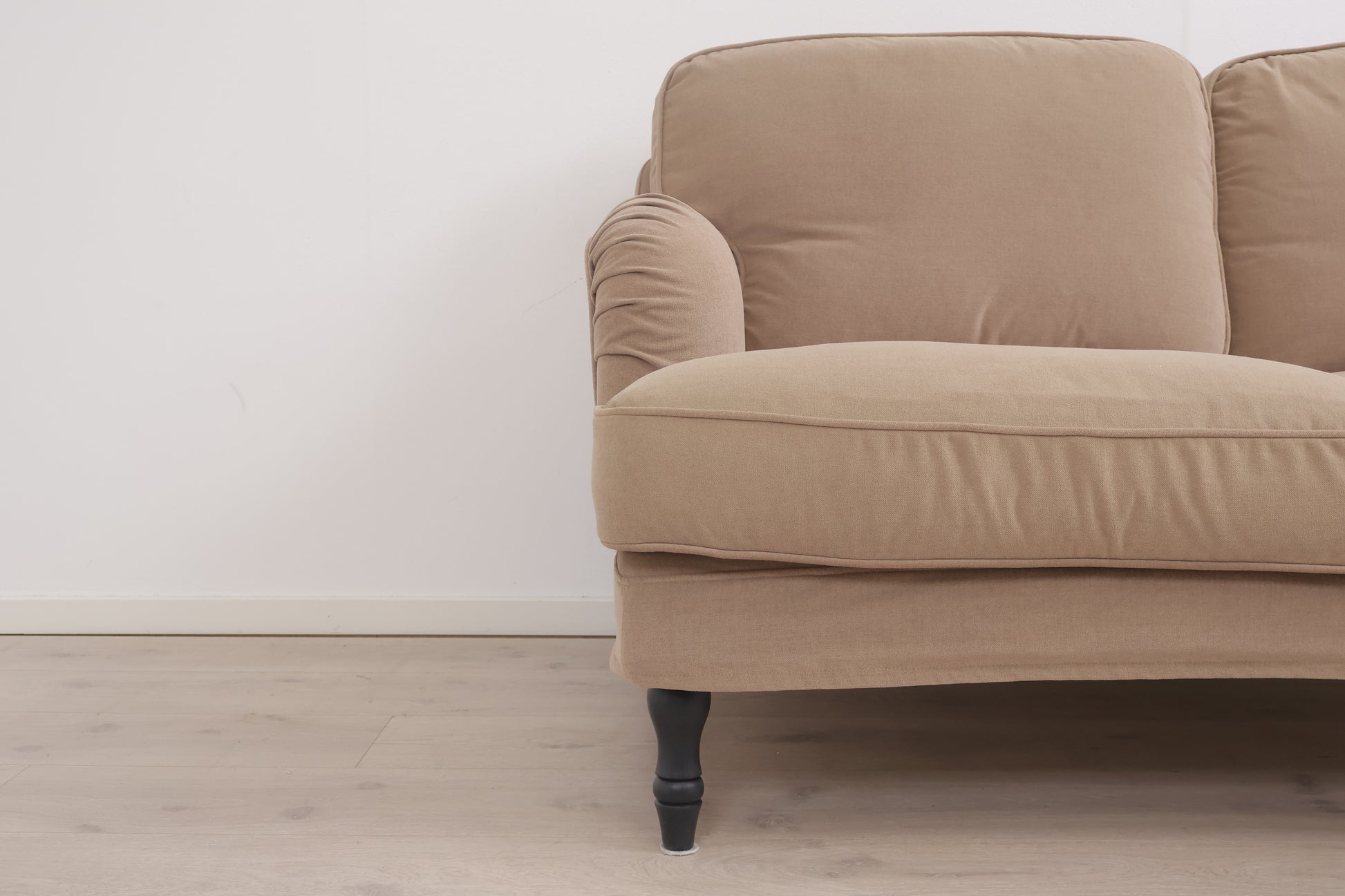 Nyrenset | Beige/brun IKEA Stocksund 2-seter sofa