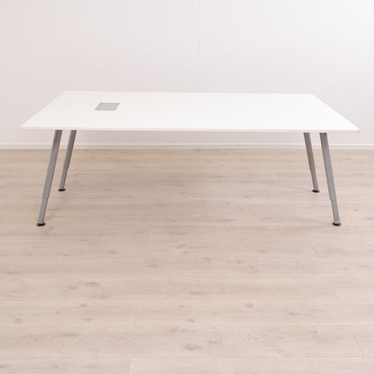 195x74 cm, IKEA GALANT justerbart møteromsbord