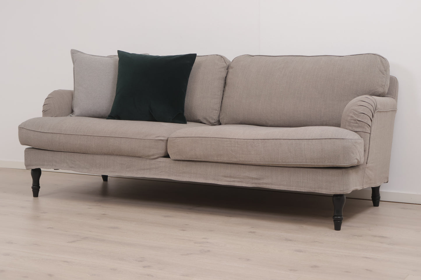 Nyrenset | Grå/brun IKEA Stocksund 3-seter sofa