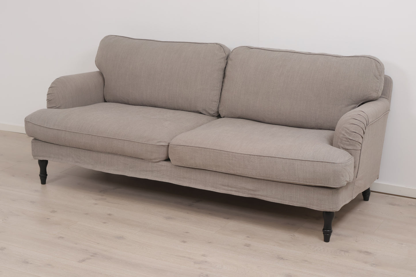 Nyrenset | Grå/brun IKEA Stocksund 3-seter sofa