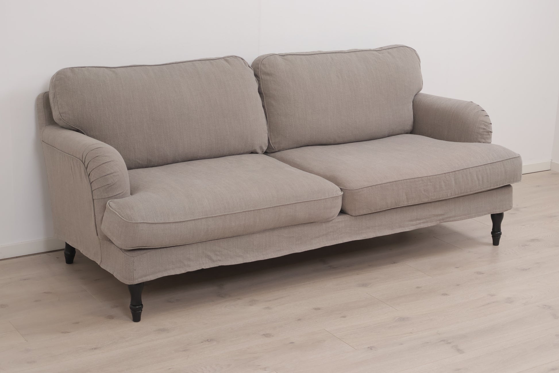 Nyrenset | Grå/brun IKEA Stocksund 3-seter sofa