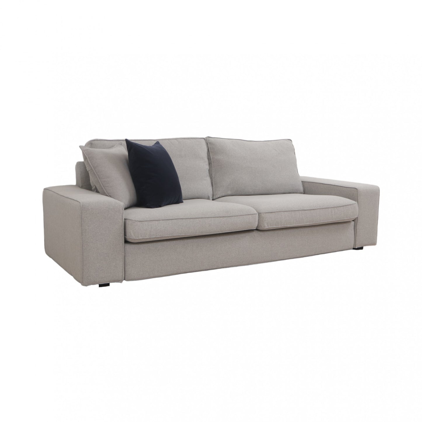 Nyrenset | Grå/beige IKEA Kivik 3-seter sofa