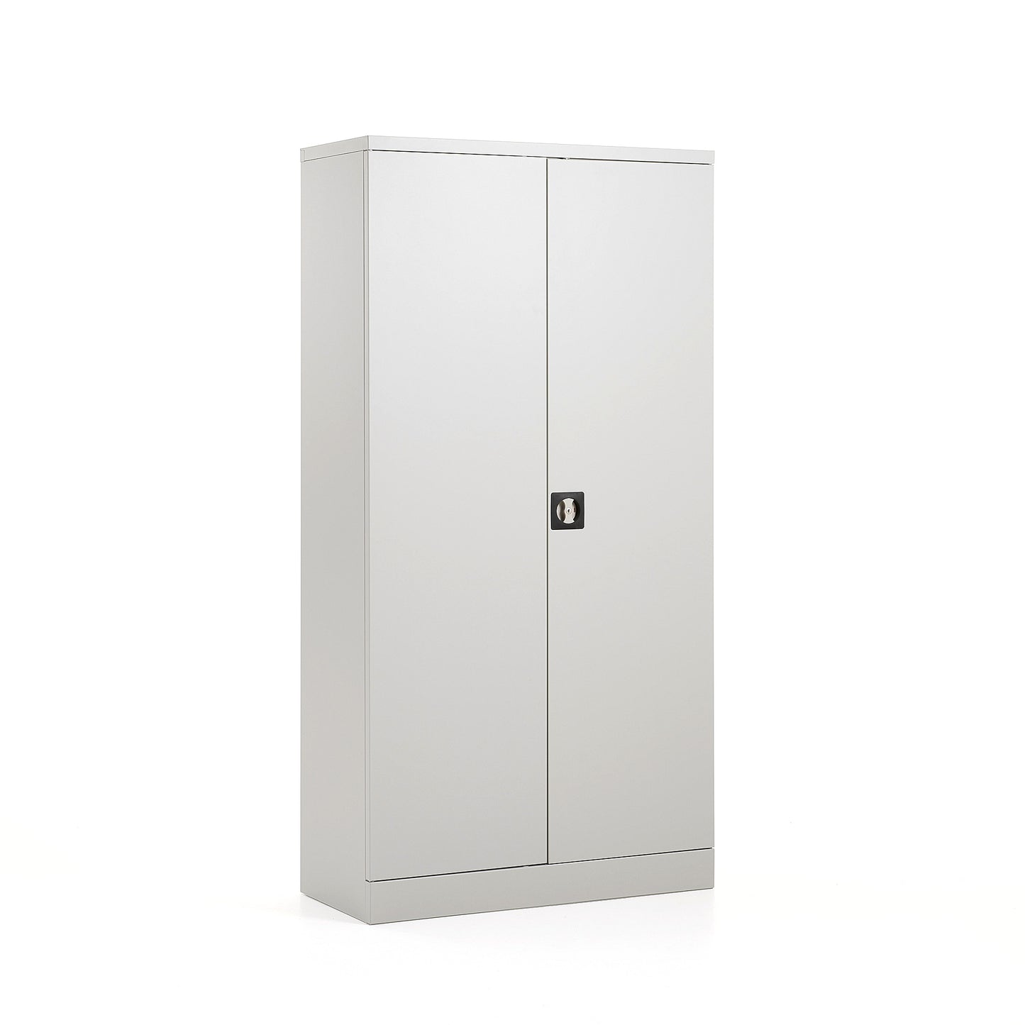 Oppbevaringsskap CLICK, flatpakket, H1800 B916 D422 mm, grå