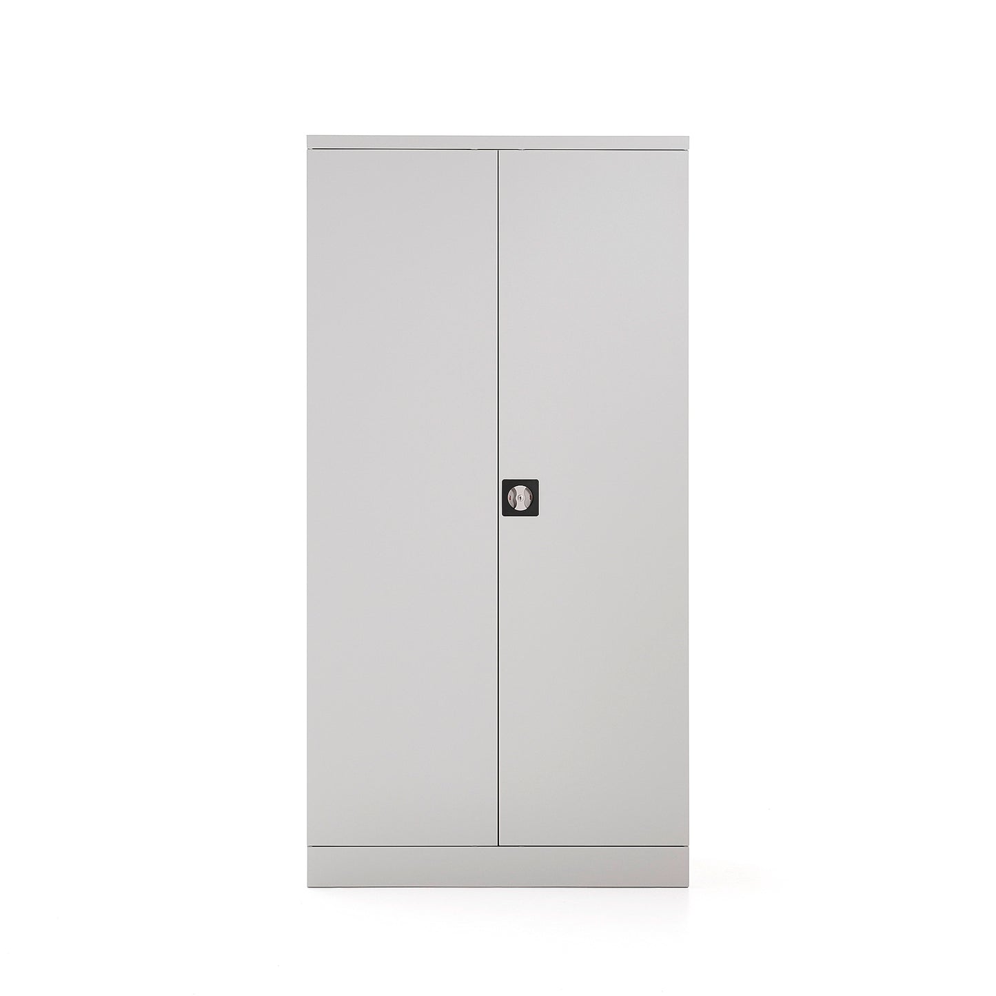 Oppbevaringsskap CLICK, flatpakket, H1800 B916 D422 mm, grå