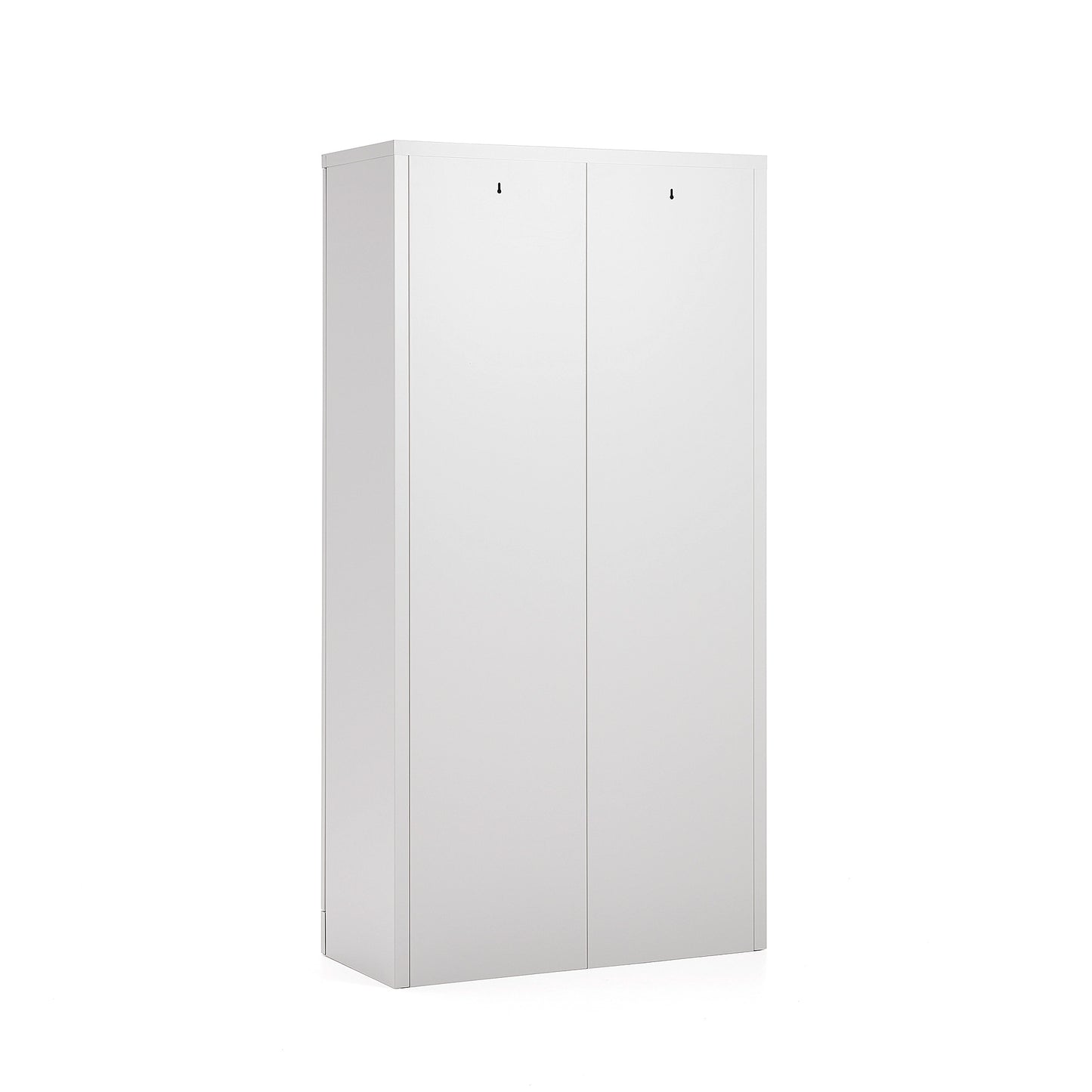 Oppbevaringsskap CLICK, flatpakket, H1800 B916 D422 mm, grå