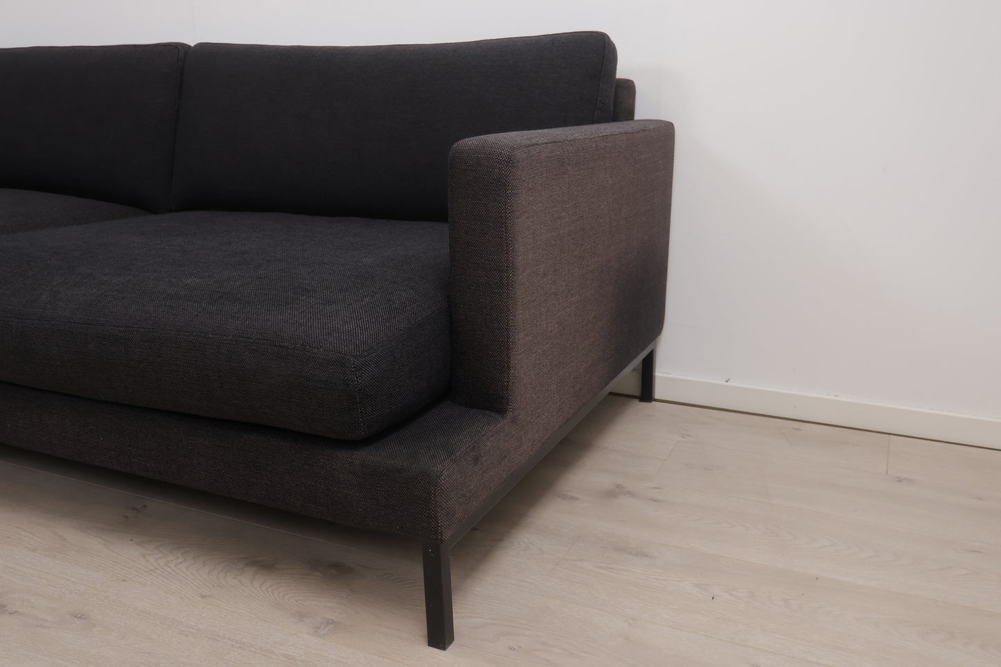 Nyrenset | Slettvoll Elliot 3-seter sofa med puff/åpen ende