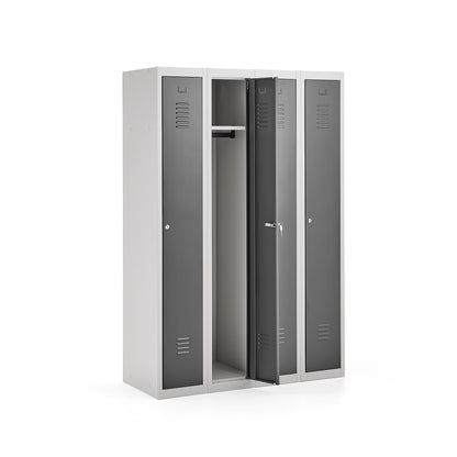 Garderobeskap CLICK fra AJ Produkter, stål