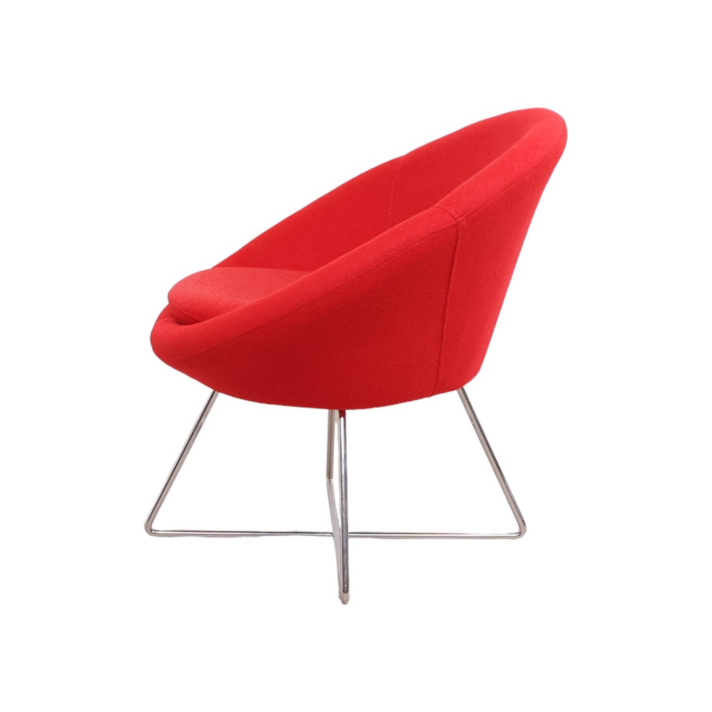 Rød Frigaard lounge stol