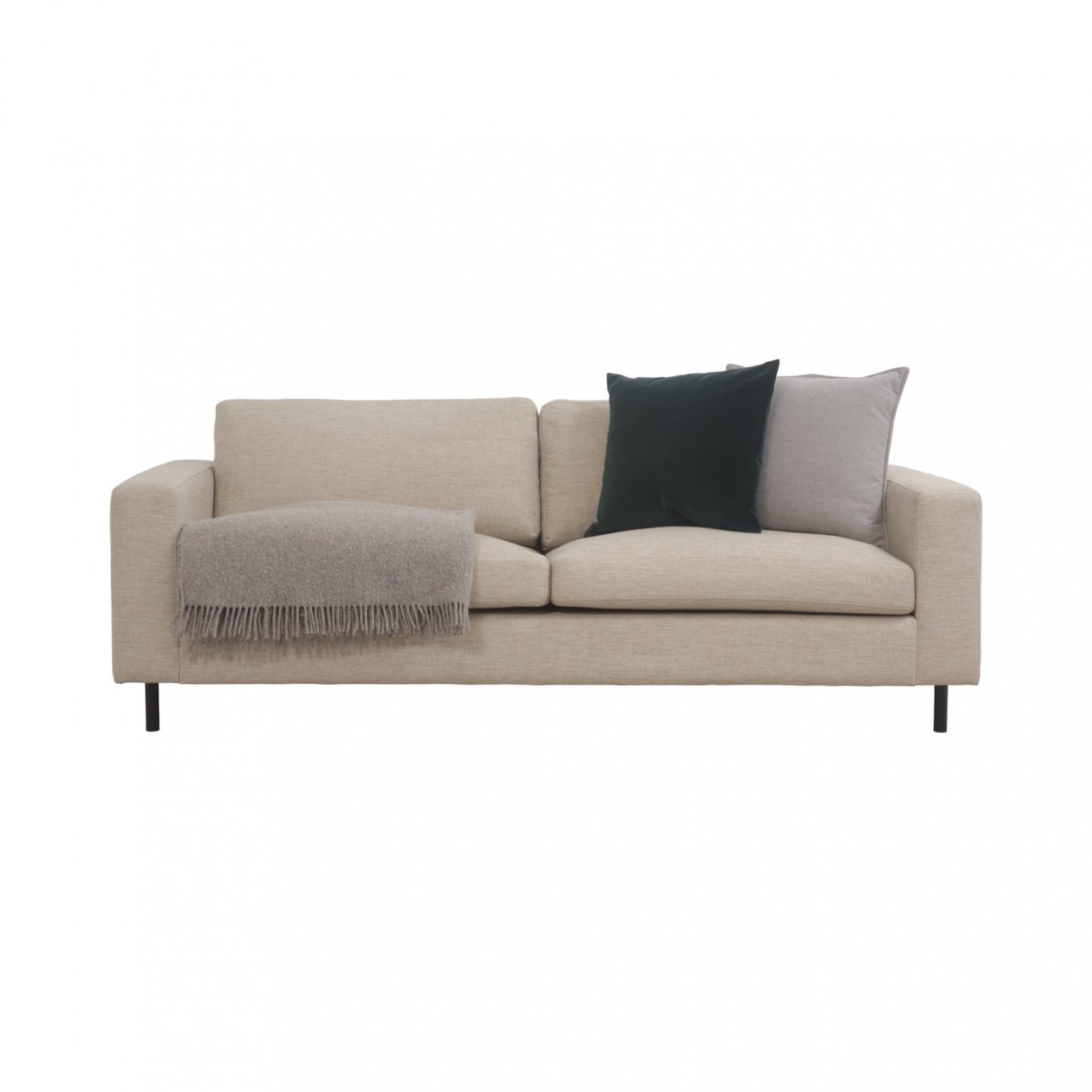 Nyrenset | Beige Bolia Scandinavia 2,5-seter sofa med dunputer