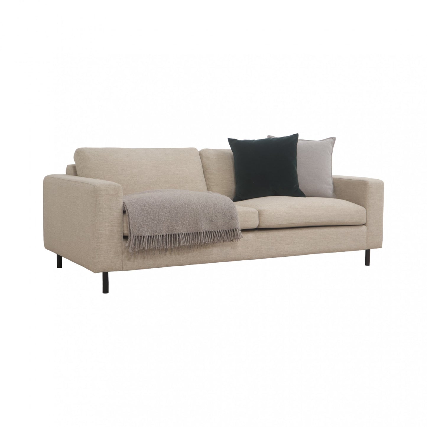 Nyrenset | Beige Bolia Scandinavia 2,5-seter sofa med dunputer