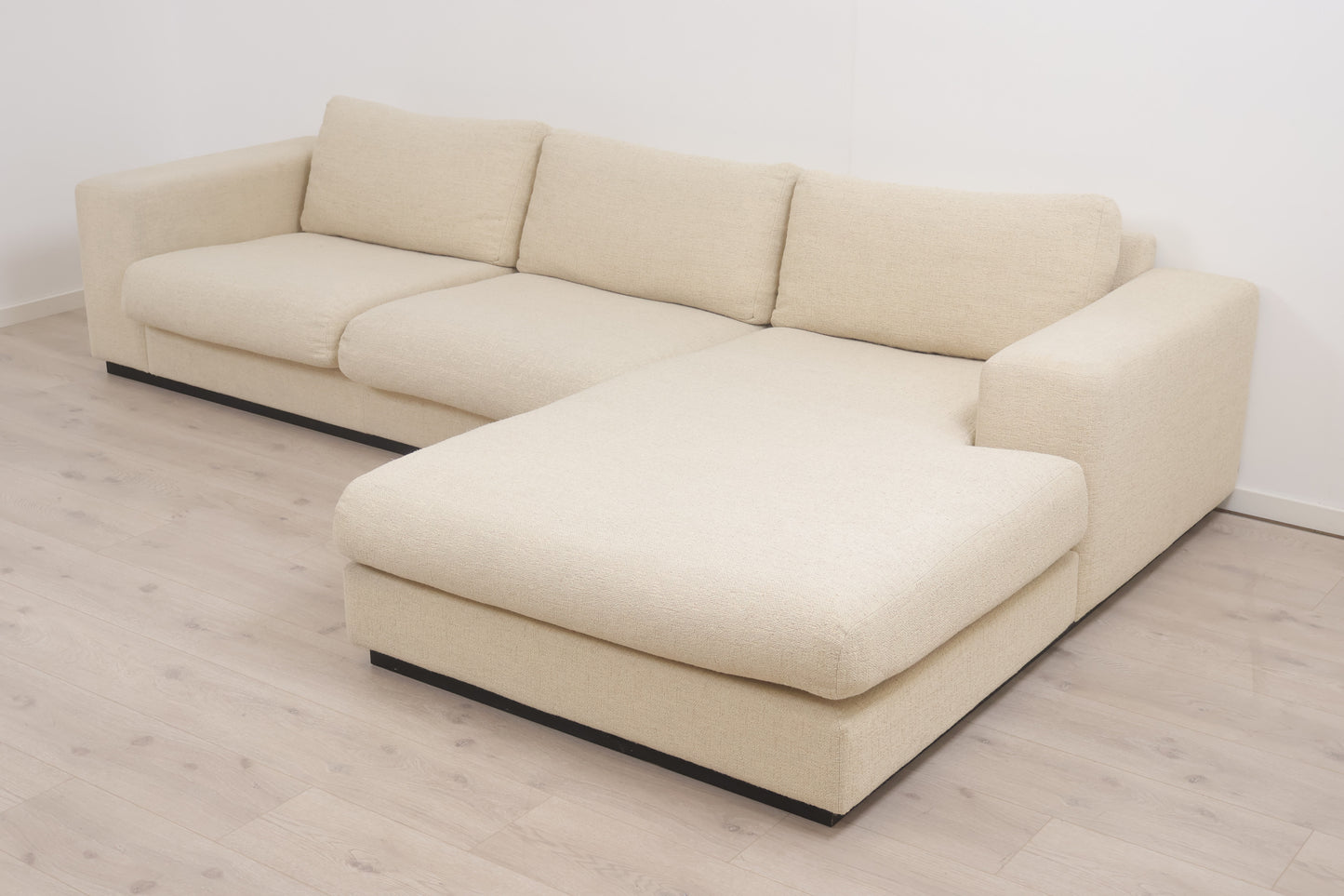 Nyrenset | Beige Bolia Sepia 3-seter sjeselongsofa