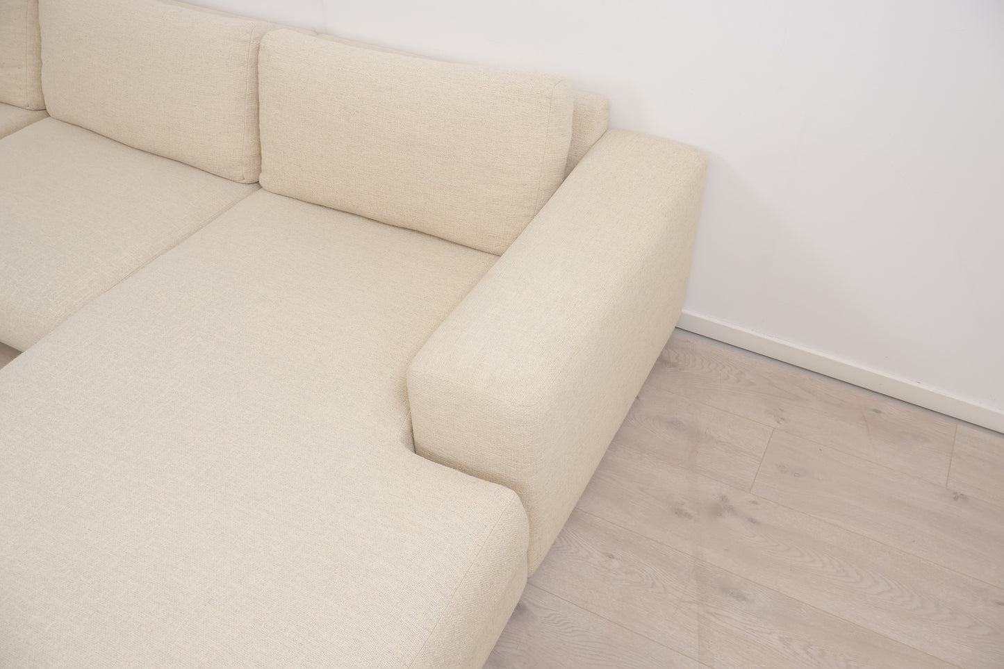 Nyrenset | Beige Bolia Sepia 3-seter sjeselongsofa