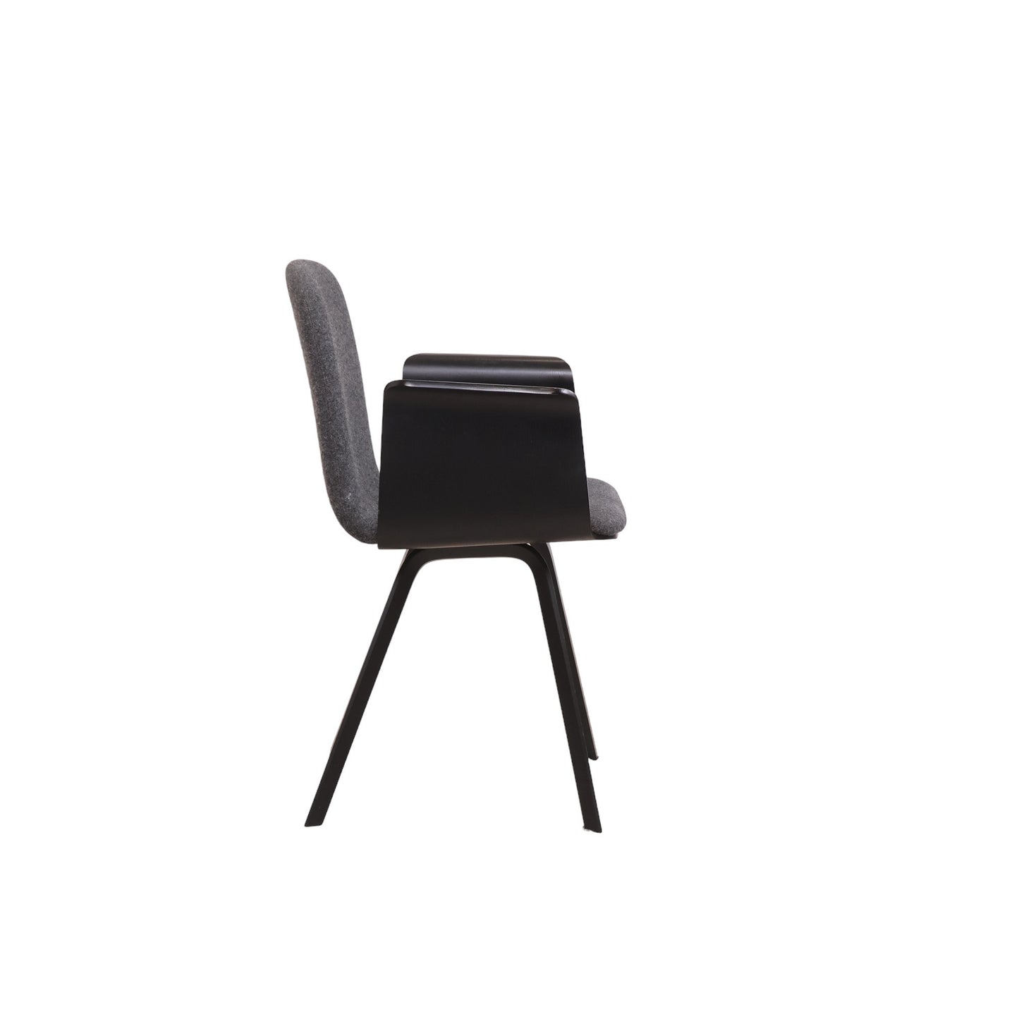 Bolia - Palm Upholstered Dining Chair with Veneered Armrest