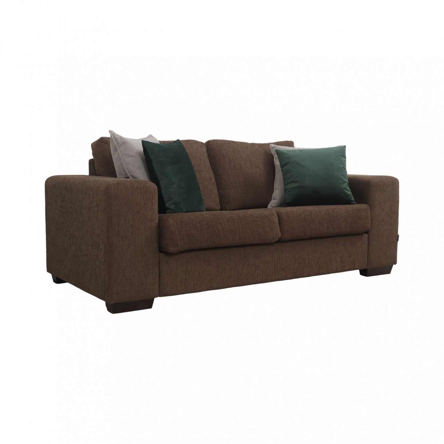 Nyrenset | Brun Furninova 2,5-seter sofa