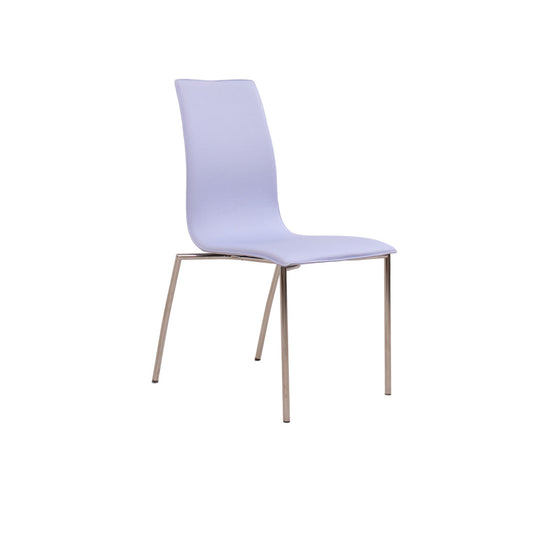 Fora Form stol i lys lavendelfarge