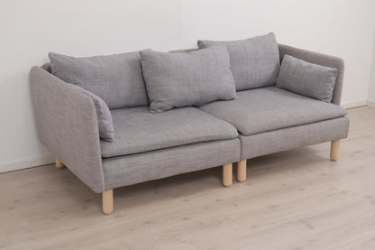Nyrenset | Lys grå IKEA Söderhamn 3-seter sofa