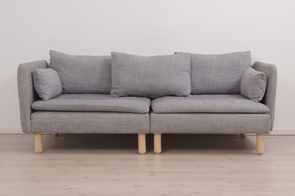 Nyrenset | Lys grå IKEA Söderhamn 3-seter sofa