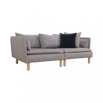 Nyrenset | Lys grå IKEA Söderhamn 3-seter sofa