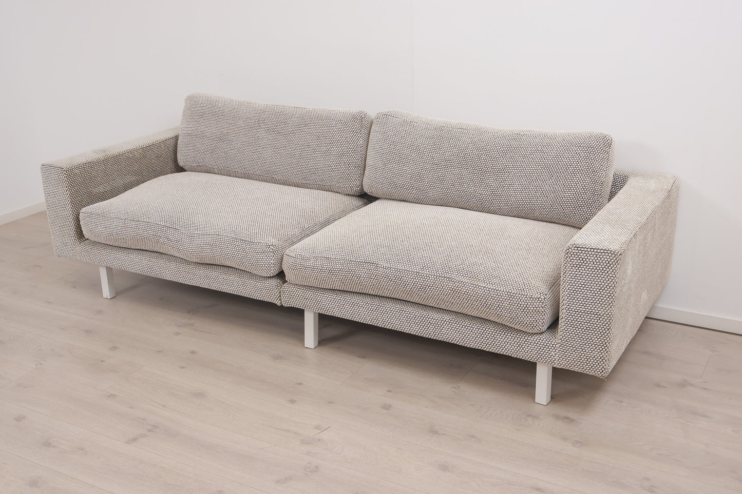 Nyrenset | Grå/beige Ihreborn 3-seter sofa