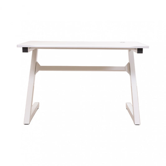 Skrivebord i hvit farge, 120×76 cm