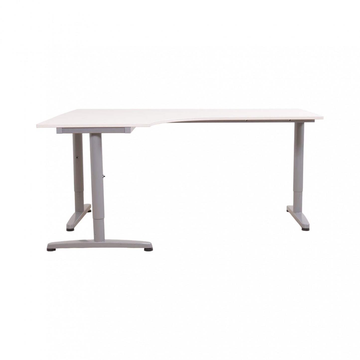 160x120 cm, Galant skrivebord med venstresving