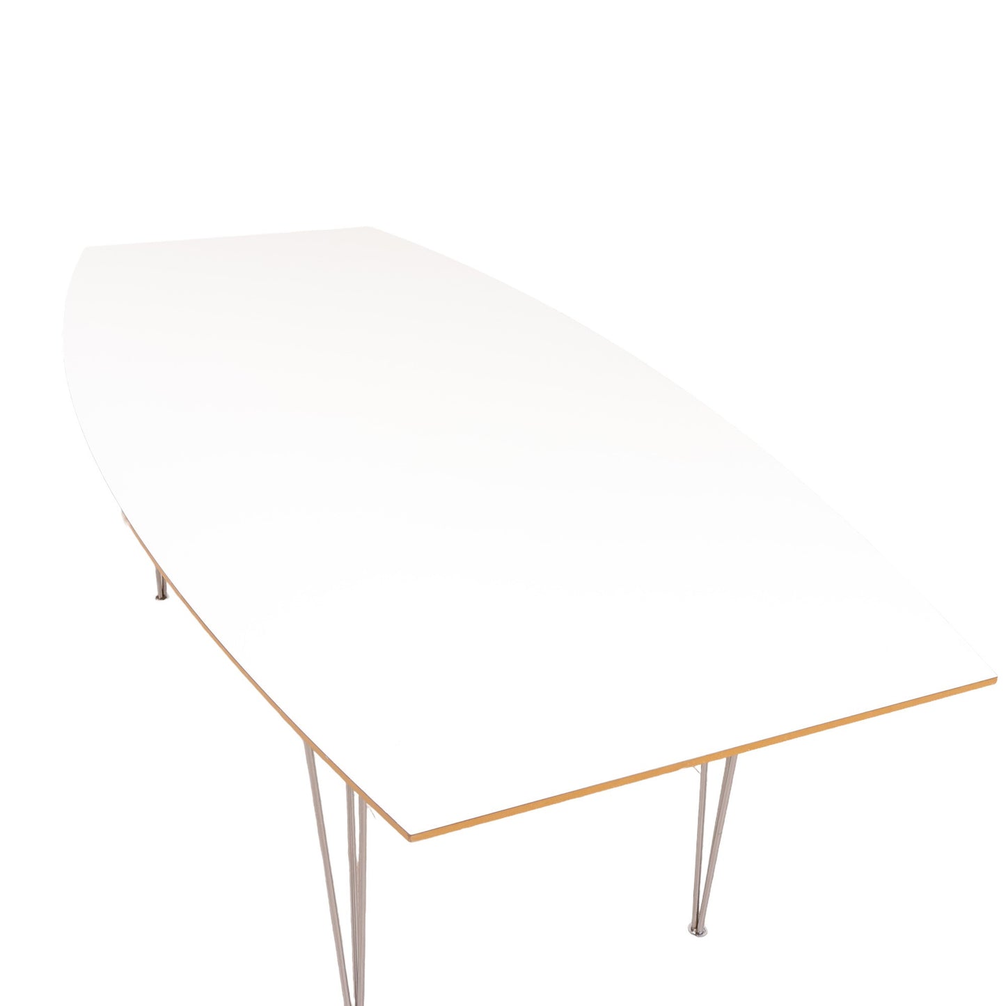 210x100 cm, møtebord i fargen hvit