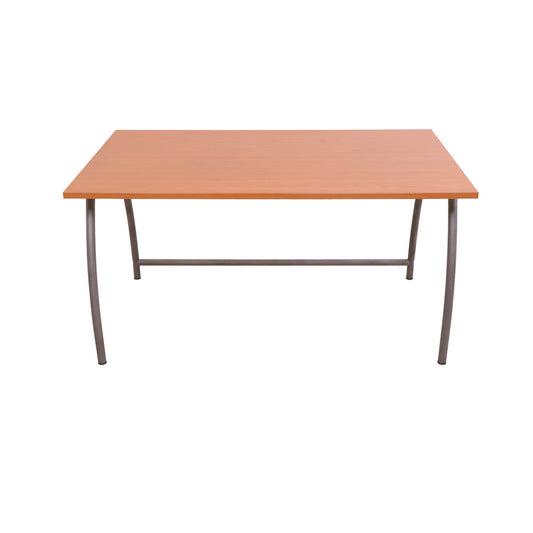 140x80 cm, Praktisk åpent skrivebord med treplate