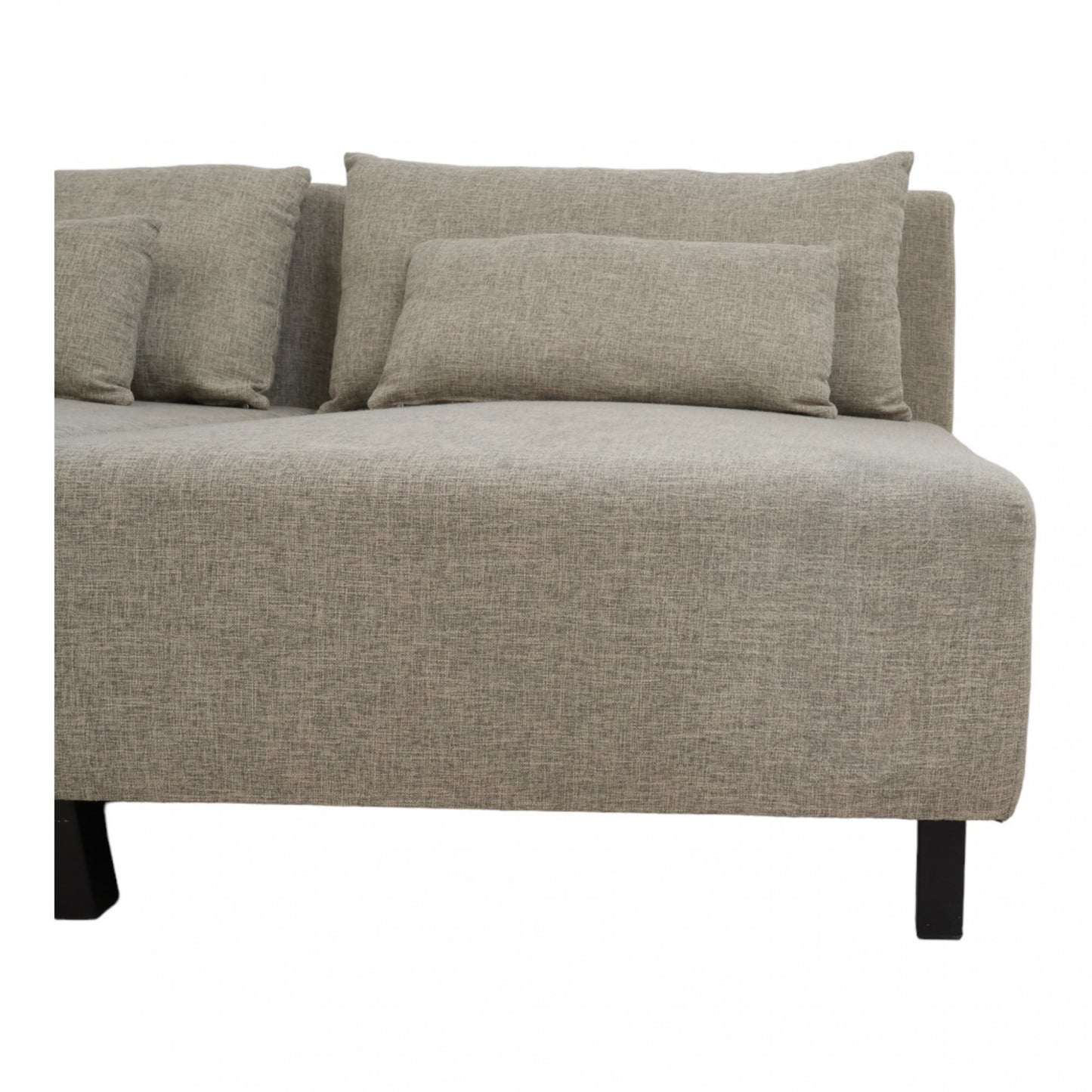 Nyrenset | Beige modulsofa med puff fra House Doctor