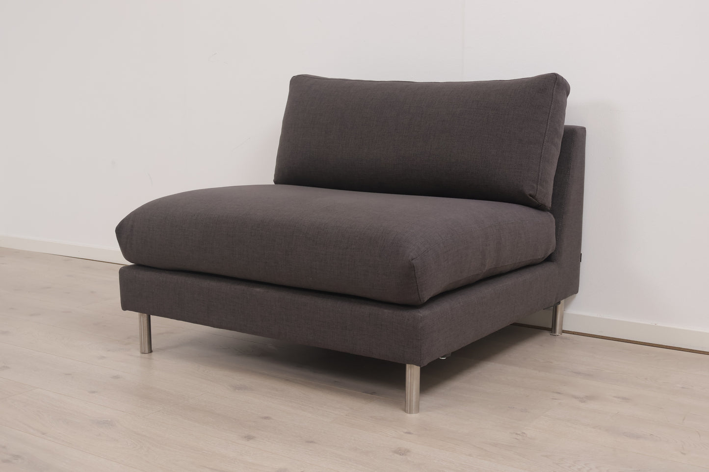 Nyrenset | Brun/grå Bolia Scandinavia 1-seter sofa/lenestol