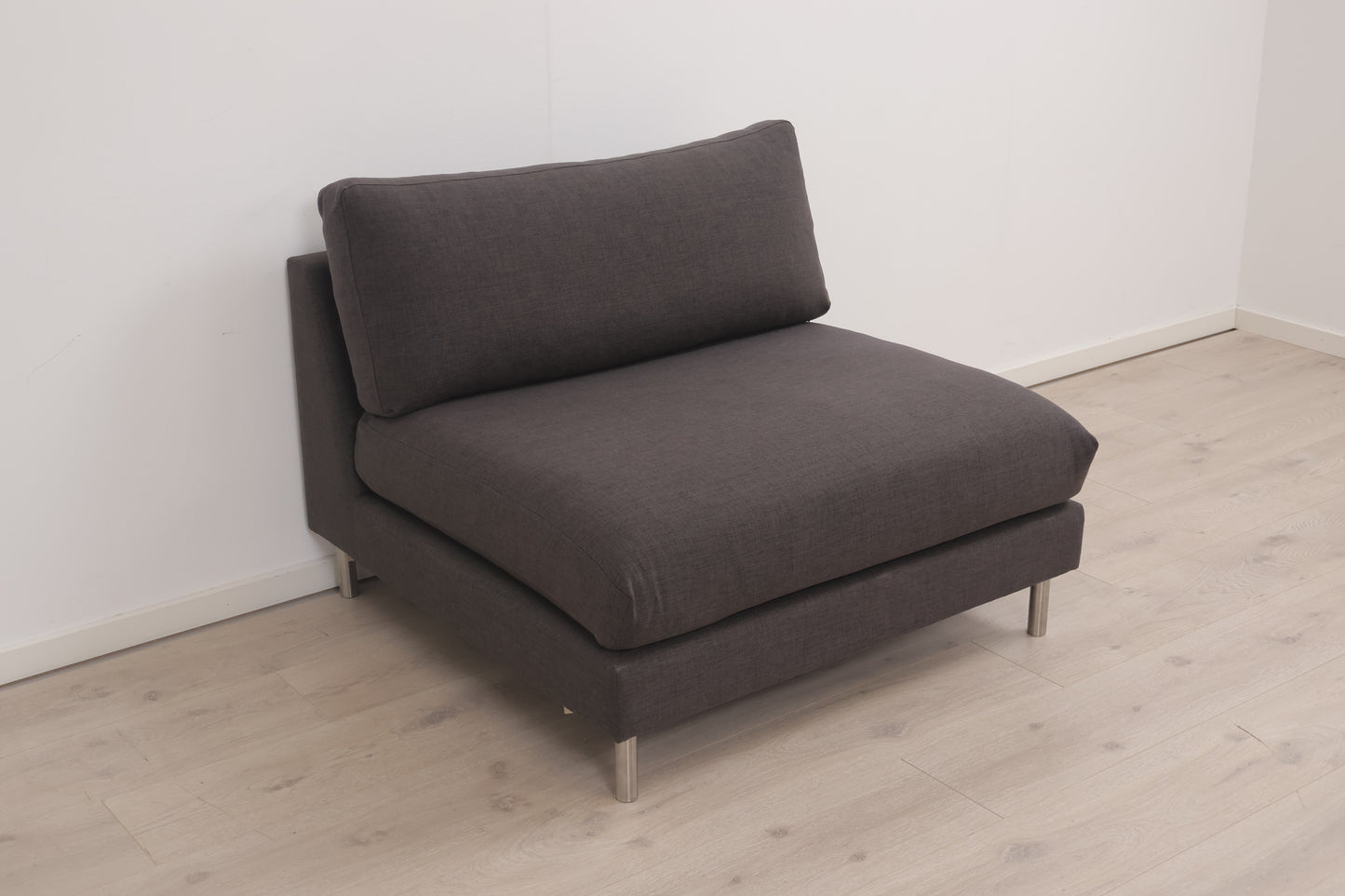 Nyrenset | Brun/grå Bolia Scandinavia 1-seter sofa/lenestol