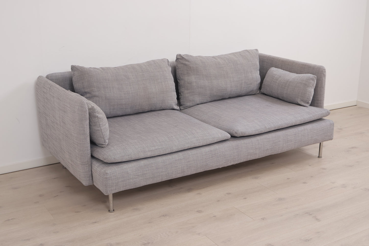 Nyrenset | Grå IKEA Söderhamn 3-seter sofa