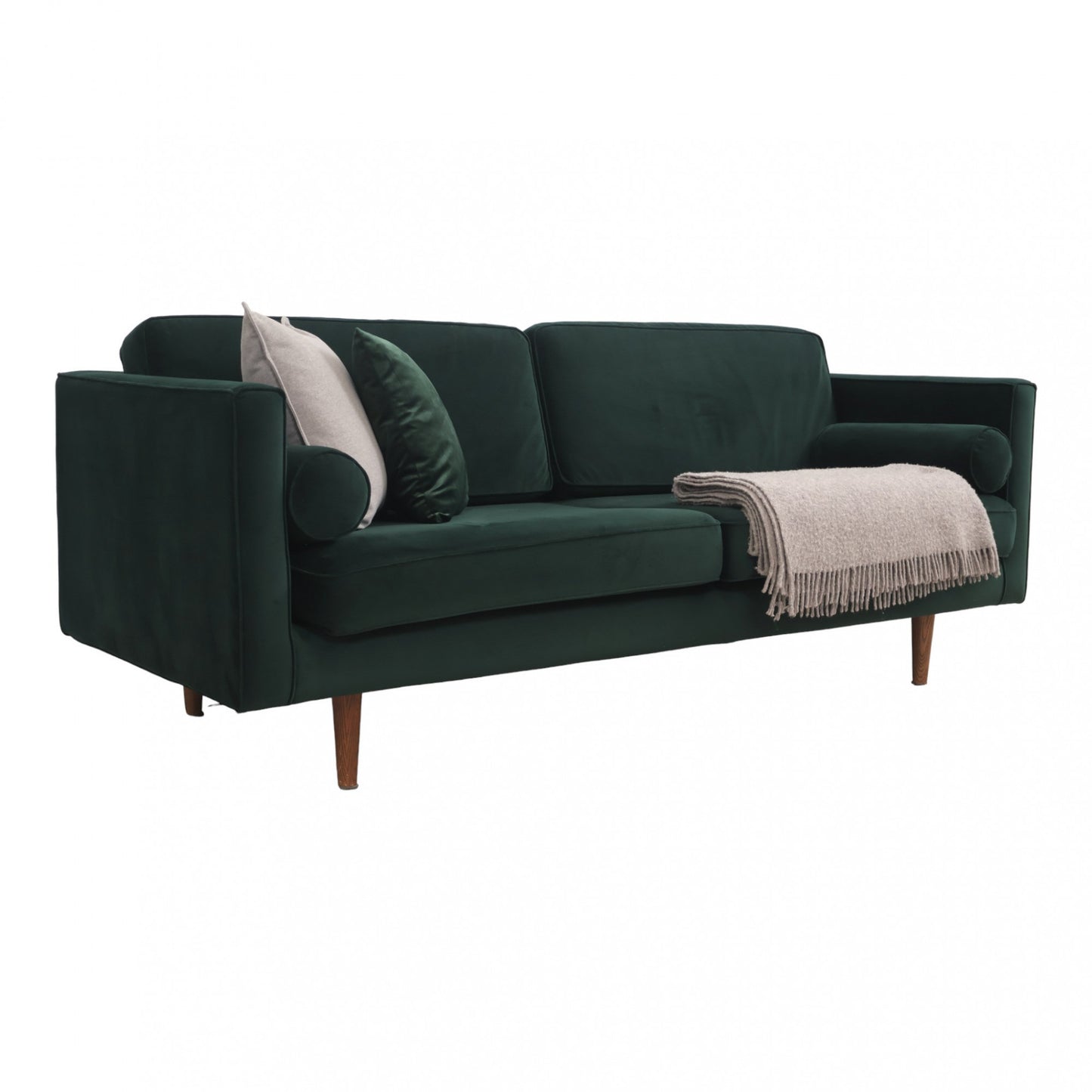 Nyrenset | Grønn Harper 3-seter sofa fra Sofacompany i velur