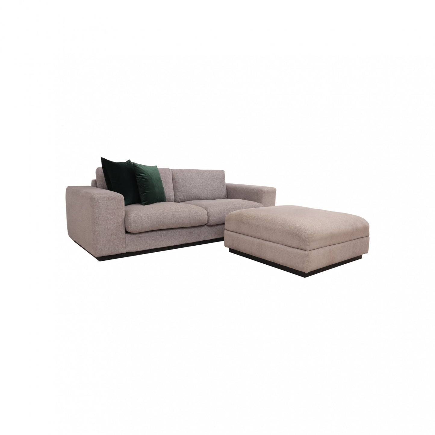 Nyrenset | Bolia Sepia 2,5-seter sofa med puff med oppbevaring