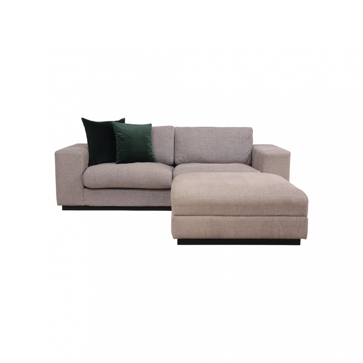 Nyrenset | Bolia Sepia 2,5-seter sofa med puff med oppbevaring