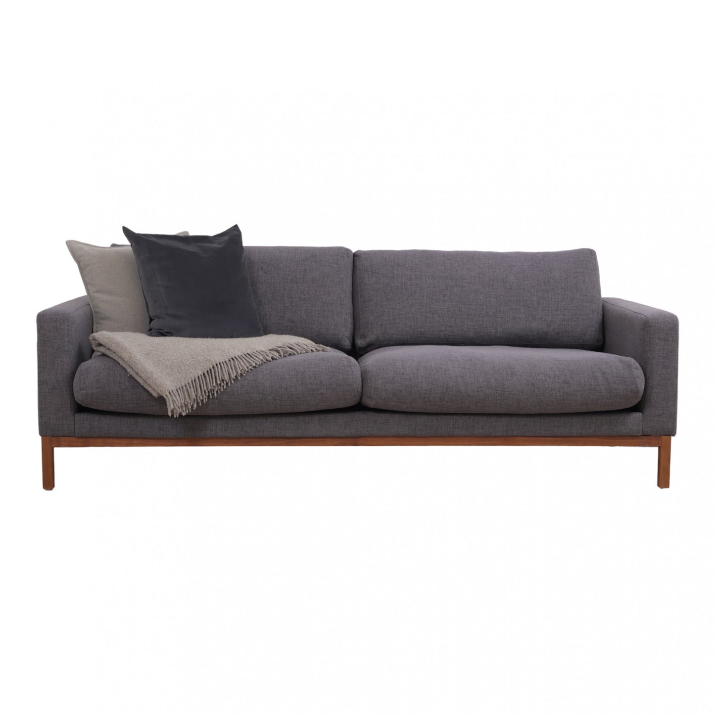 Nyrenset | Grå/lilla Bolia North 3-seter sofa