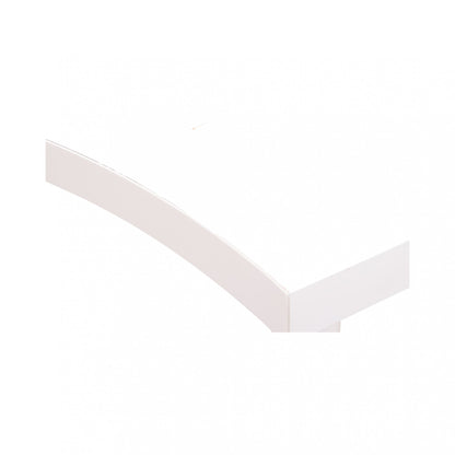 120x104 cm, IKEA hjørneskrivebord i hvit farge