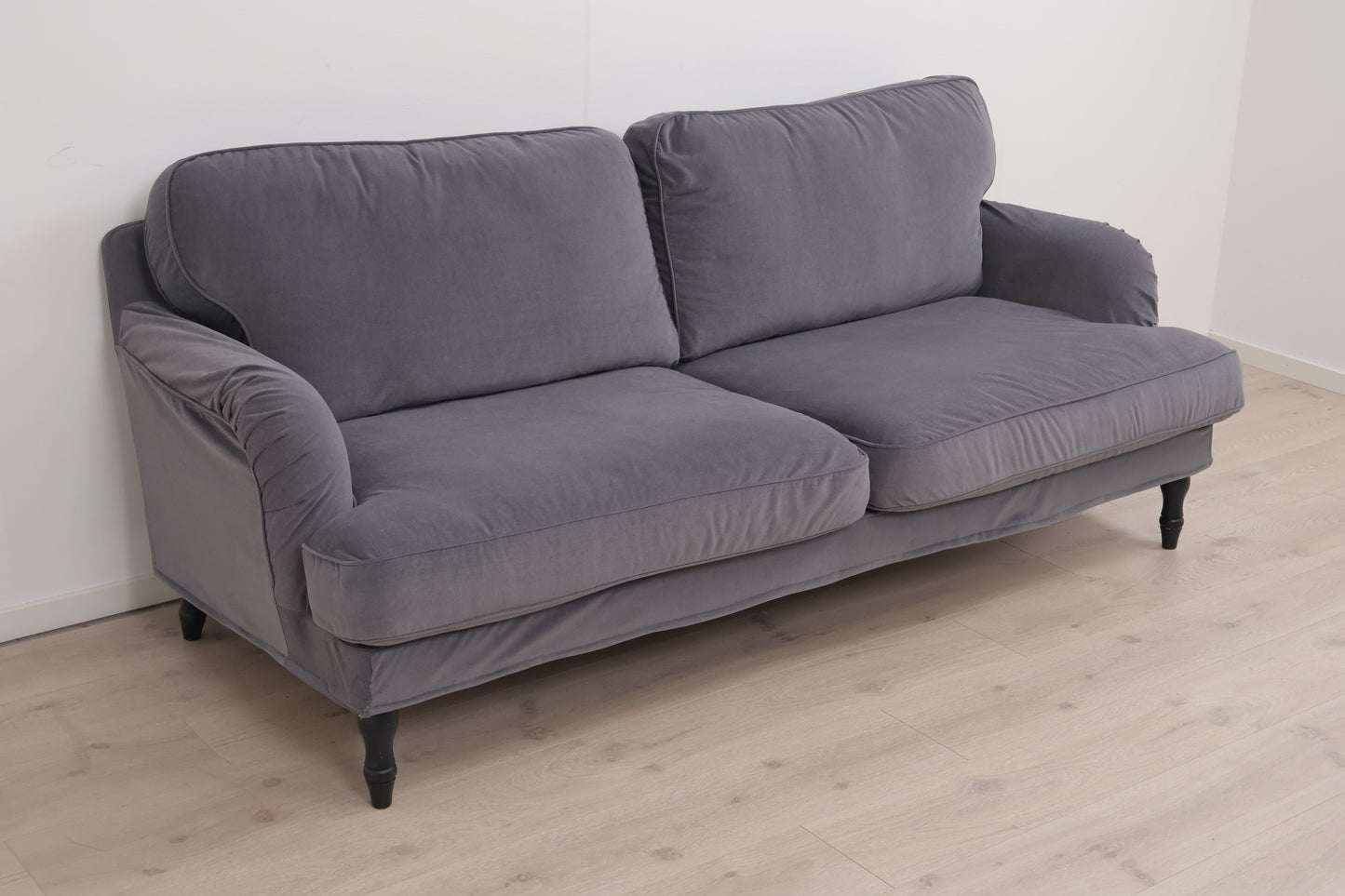 Nyrenset | Grå IKEA Stocksund 3-seter sofa