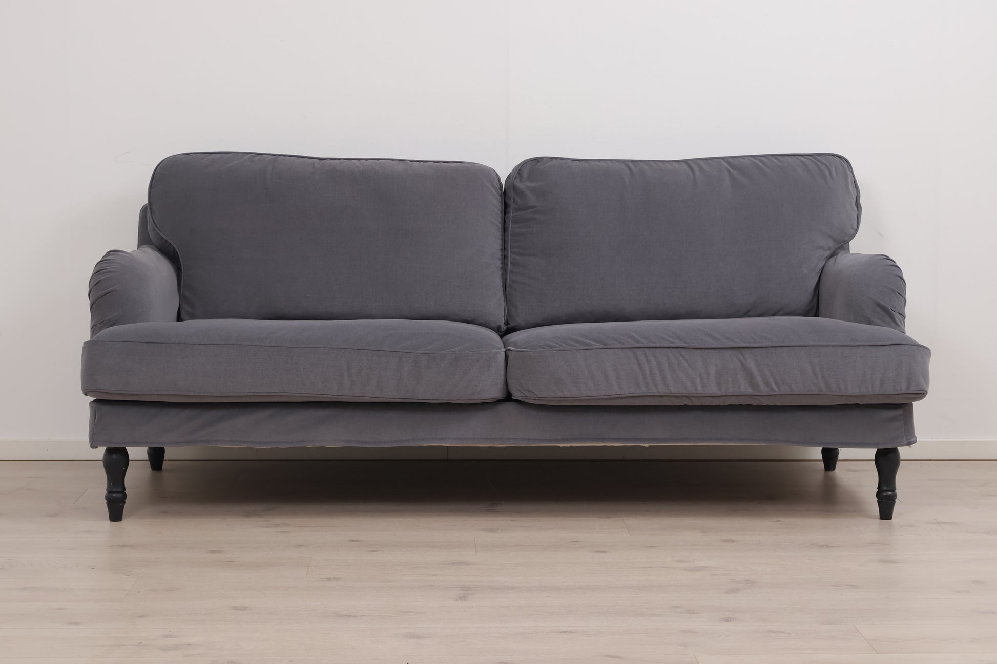 Nyrenset | Grå IKEA Stocksund 3-seter sofa