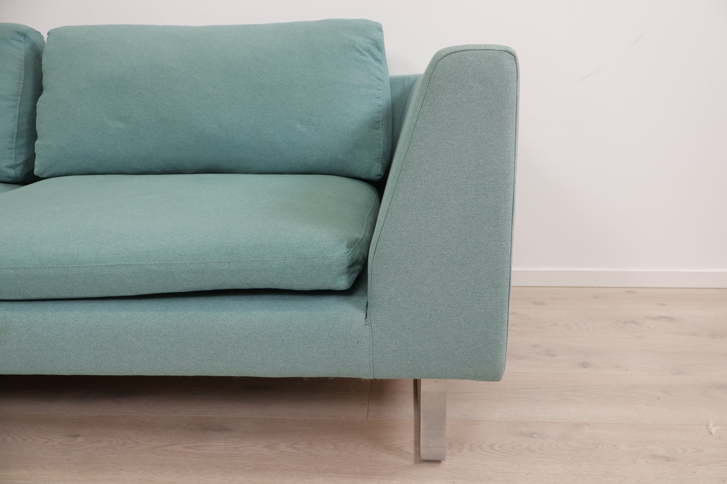 Nyrenset | Turkis SITS 3-seter sofa med puff